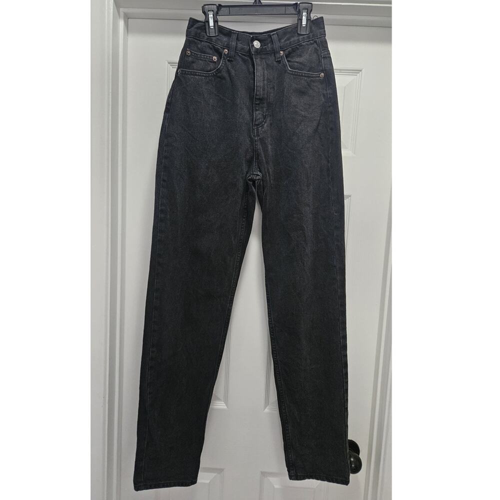ASOS Men's Dark Gray Straight Jeans